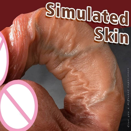 Thick Penis Dildo Sexy Adult Cock Dick Sex Toys Soft Realistic Skin Feel Human Penis Sexual Dildos Woman Penile Prosthesis Women