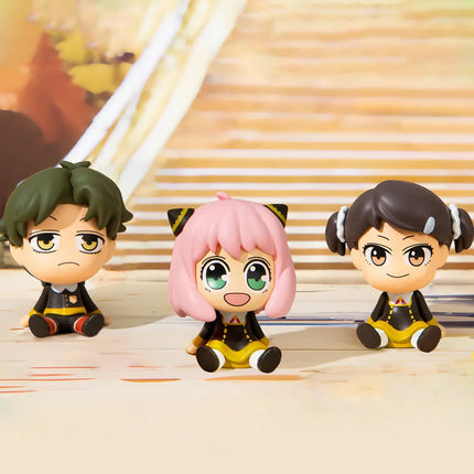 SPY×FAMILY Blind Bag Loid Forger Anya Forger Donovan Desmond Yuri Briar Sylvia Sherwood Cute Q-figure Collectible Toys Kids Gift