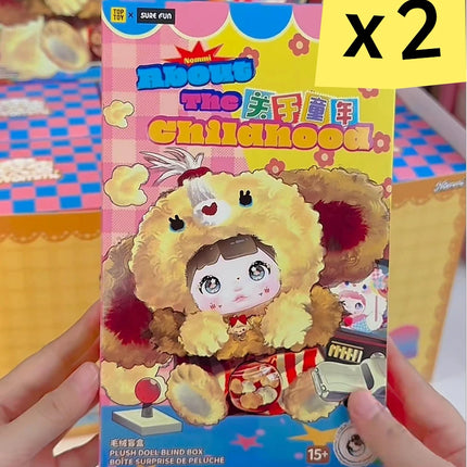 Genuine Nommi About The Childhood Series Blind Box Kawaii Dolls Collection Desktop Ornament Fashion Trend Gift Girl