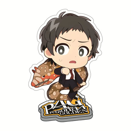 Persona 4 10cm Acrylic Stand Figures keychain Anime Chibi Game Collectible Merchandise Desktop Decoration Fan Gift