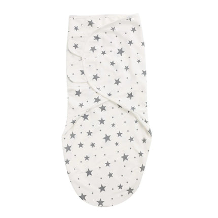 0-3M Newborn Baby Swaddle Wrap 100% Cotton Baby Sleeping Bag Stars Elephant Diaper Cocoon Swaddle Blanket Receiving Blankets