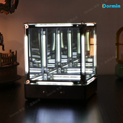 Dormin Rubik Cube Abyss Lamp Gaming Atmosphere Light 4D Night Light Blind Box Desktop Home Gaming Room Decor Ornament