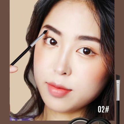 Lazy Eyebrow Powder Palette Kit 3D Thrush Natural Eyebrow Enhancers High Color Rendering Waterproof Lasting Eyes Makeup Cosmetic