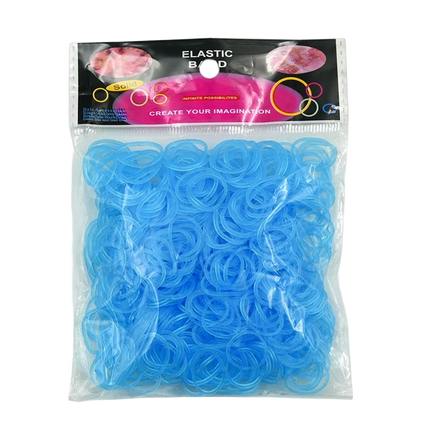 600pcs Glow in the Dark Loom Band Kit Colorful DIY Bracelet Making Set with Beads & Accessories - Perfect for Friendship Crafts