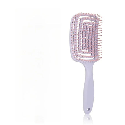 WANMEI Volumizing Detangling Hair Massage comb Hair Massage Comb with Hollowed-Out Design hair styling tools for real hair wigs