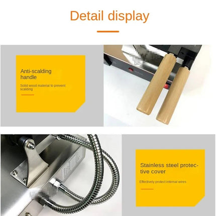 Electric Skewer Waffle Maker Sugar-coated Haws Shaped Waffle Machine Ball Shaped Cake Baking Machine