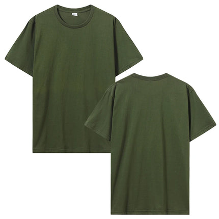 Custom T Shirt Make Your Design Logo Text Front And Back T-shirt Men Print Cotton Tshirt Personalized Gift Customized Tees Tops