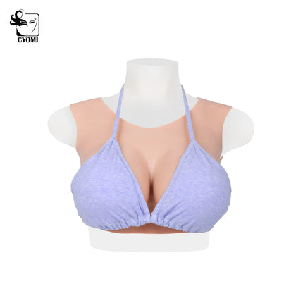 CYOMI Silicone Fake Breast Forms Huge Boobs Chest for Mastectomy Cancer Transgender Crossdresser Cosplay Sissy Drag Queen