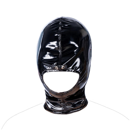 Leather Silicone Penis Mouth Gag,Dildo Gag,Double Penis Gag,Adult Bondage BDSM Restraint Open Mouth Gag,Role Play Game Hood Mask