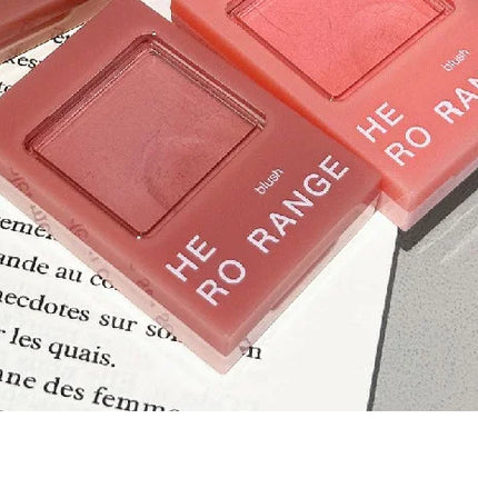 Sweet Orange Blusher Makeup Blush Mashed Potato Latte Nude Cheek Color Face Contour Brighten Lasting Rich Color Rouge Cosmetics