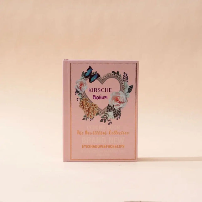 5-Layer Folding Eyeshadow Palette Book Shaped Portable Eye Shadow Palette Easy Apply Long-Lasting Makeup Palette Book Blush