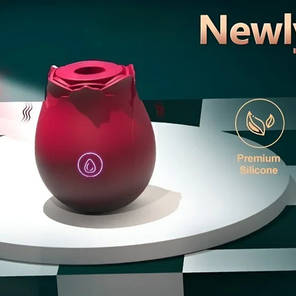 Powerful Vacuum Oral Intimate Stimulator, Multi Modes Clit & Nipple Sucking Vibrating Toy for Women Private Relax Gift