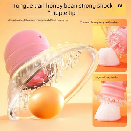 APP Massager Sucking Nipple Vibration Intelligent Control Breast Licker Breast Vibrator Female Masturbation Sex Toys Breast Toy
