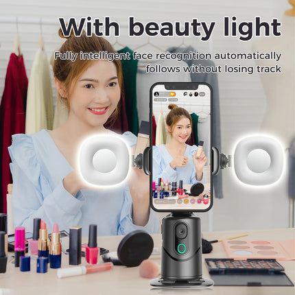 Auto Face Tracking Tripod Gesture Control Auto Tracking Phone Holder Follow-up Gimbal Stabilizer for Tiktok Live Video Recording