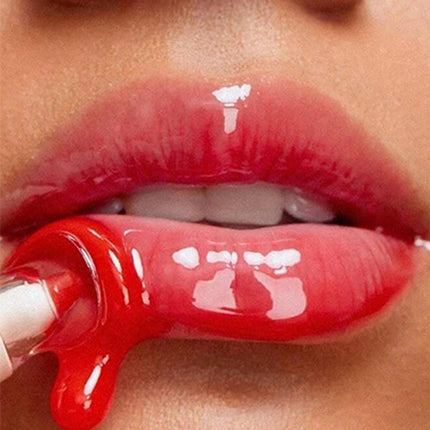 Water Gloss Moisturizing Clear Lip Gloss Mirror Jelly Plumping Lips Transparent Lip Tint Makeup Wholesale Women's Cosmetics