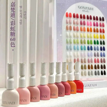 High Quality Korean Gel Polish Set Autumn  Winter Color Gel Kit Nail Salon Wholesale Marnicure Soak Off UV LED Nail Varnish Set