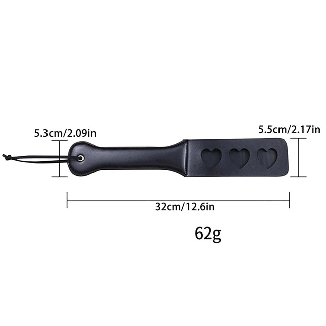 Adult PU Leather Spanking Paddle for Couples Sexual Flirting Abuse Soft Sex Toy for Enhanced Sensation And Play