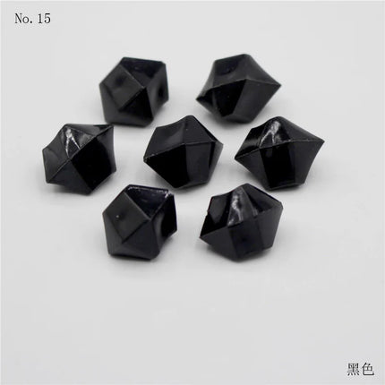 100PCS Plastic Gems Ice Grains Colorful Stones Children Jewels Acrylic Jewels Ice Counter Crystal Diamonds DIY Crafts Beads Toy