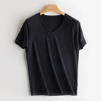 Black V neck / S
