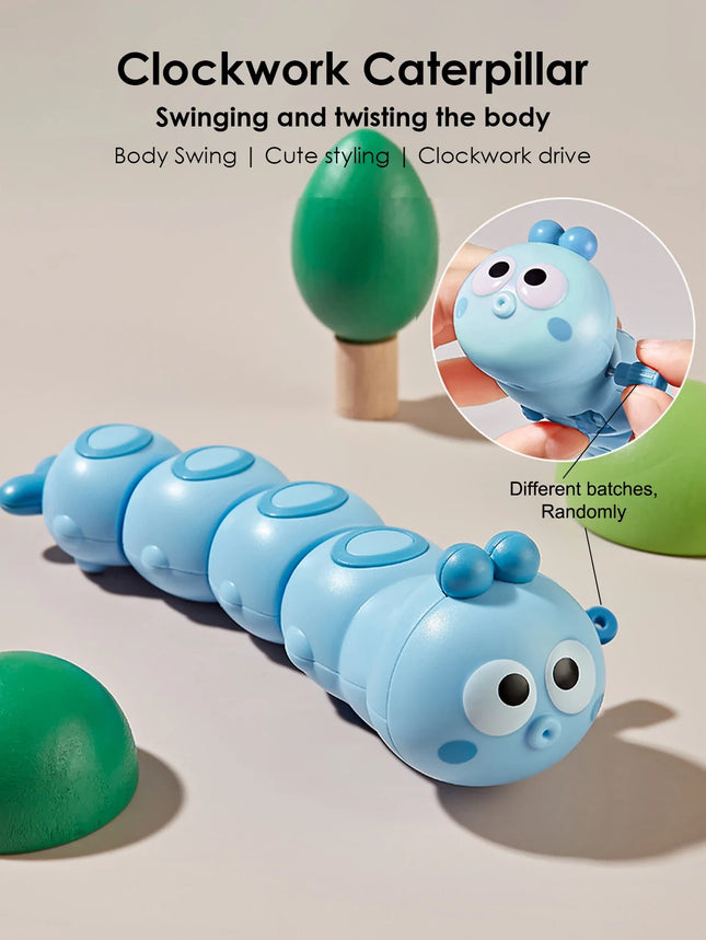 Cute Articulated Chain Caterpillar Crawling Toy Kids Early Education Stress Relief Fidget Toy Children Holiday Gift
