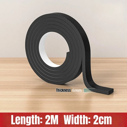 DIY Anti-slip Furniture Pads Mute Mats Bumper Damper Thick Non-Slip Pad Foot Cover Self Adhesive Table Chair Foot Protection Pad