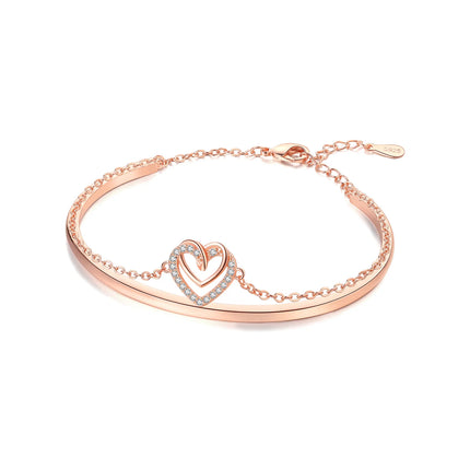 Original 925 Sterling Silver Butterfly Bracelet Zirconia Tennis Ball Women Fashion Simple Engagement Wedding Charm Jewelry Gift