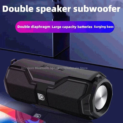 Bluetooth Speaker 200W ultra high power  portable wireless Bluetooth speaker outdoor card waterproof bass speaker TF card