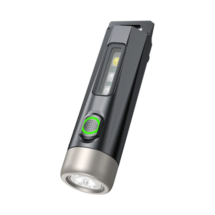 PHILIPS NEW SFL1121 EDC Flashlight LED Rechargeable Mini EDC Keychain Flashlights Camping Lamp For Hiking Self Defense