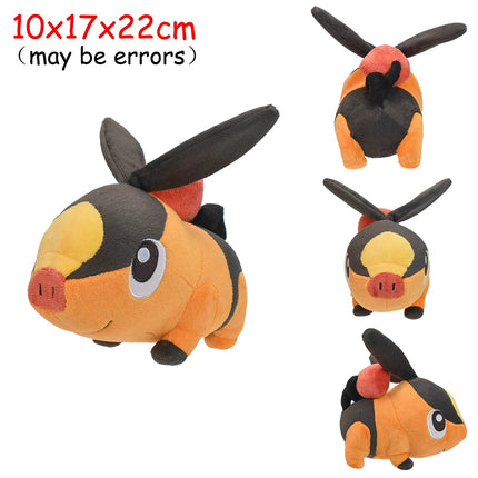 Tepig Snivy Oshawott Pokemon Stuffed Doll Anime Pocket Monsters Unova Region First Partner Plush Peluche Toy Funny Present Gift