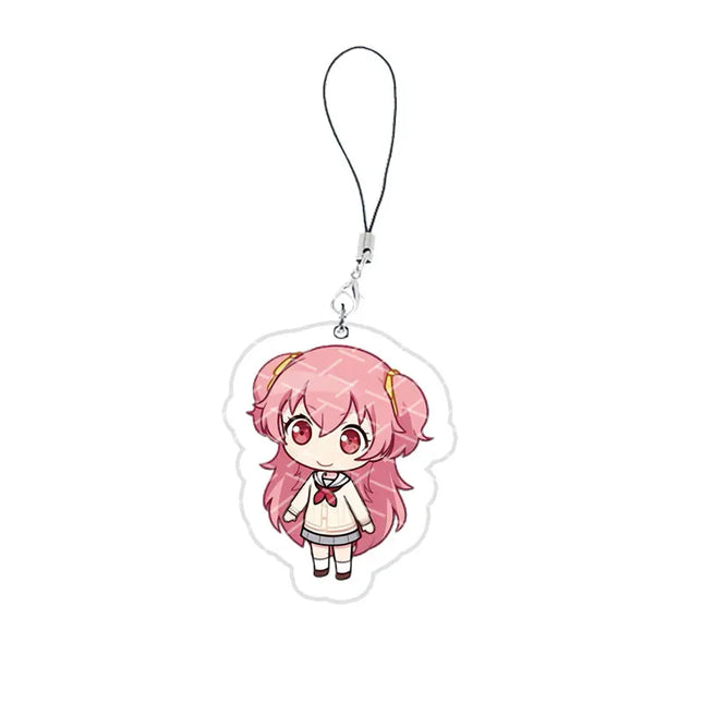 Anime Project Sekai Colorful Stage Mobile Phone Charms Acrylic PJSK Small Pendant Kusanagi Nene Len Rin Phone Chain Keychain