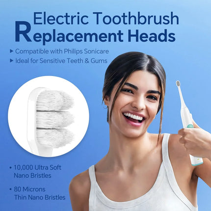 Nano Brush Heads Sonicare / Têtes Nano Sonicare