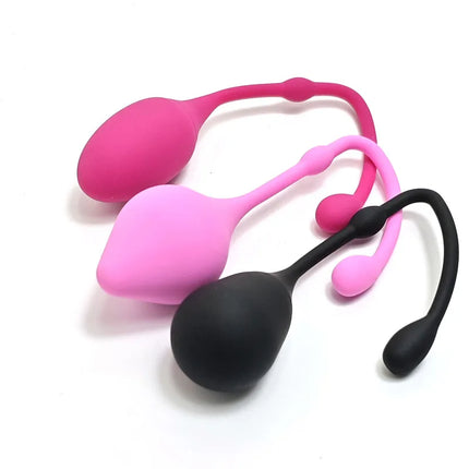 Kegel Balls Set for Women Vibrating Pelvic Floor Muscle Trainer Reusable Weighted Vaginal Exerciser Adult Toy