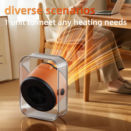 2025 High-power Household Electric Heater Office Desktop Heater Winter Dormitory Electric Heater Bedroom Energy-saving Heater
