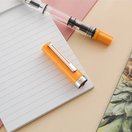 Original TWSBI ECO Piston Pen Transparent Resin Fountain Pen Holder Large Capacity Ink Storage Student Writing Business Gift