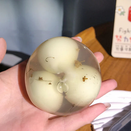 Creative Rice Dumpling Crispy Leather Ball Can Be Crushed Three Times Small Ball Giant Decompression Hand Ball Venting Toys