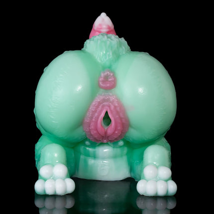 SHAZ 2.1kg Heavy Masturbation Cup, Medical-grade Liquid Silicone, Two Channel Onahole Stroker Male Masturbator Adult Toy for Men
