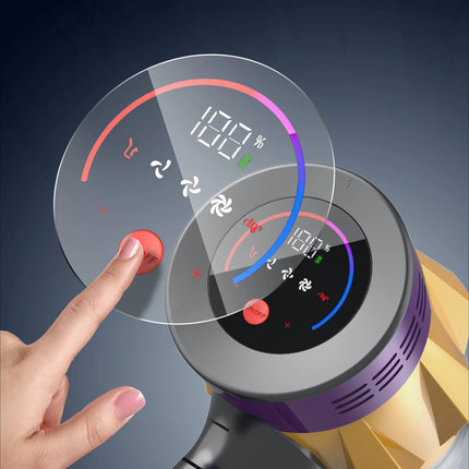 Household Brushless Vacuum Cleaner, Large Suction 550W High Power 35000PA Multi-function Handheld Pet Vacuum Cleaner
