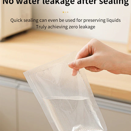 Mini Heat Sealer Plastic Bag Heat Sealing Machine Rechargable Plastic Storage Package Sealer Handheld Clip Bag Food Heat Sealer