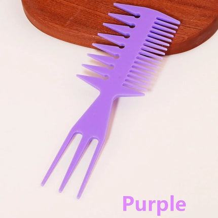 Double sided large teeth comb, anti-static curly hair styling, suitable for hair salons,special for real hair wigs