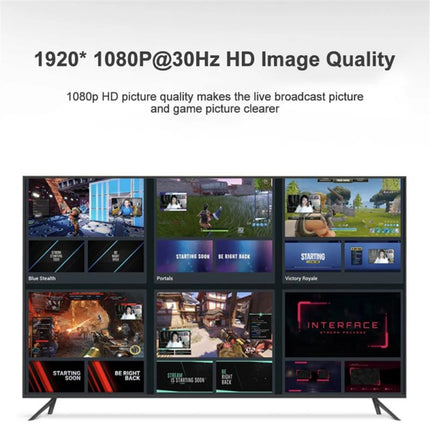 4K HDMI-compatible Video Capture Card USB 3.0 USB2.0 Grabber Recorder for PS4 Game DVD Camcorder Camera Recording Live Streaming