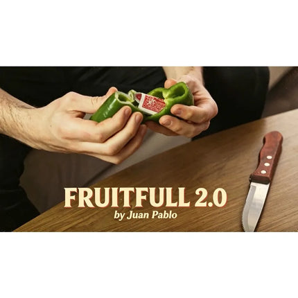 Close Up Magic Trick FRUITFULL 2.0 Juan Pablo Card and Money Illusion Gimmick for Performers Magic Props Magician