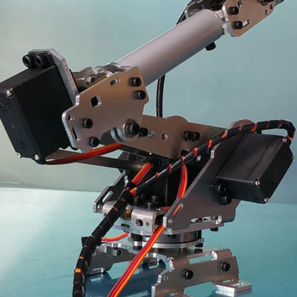 Multi-Dof Robot Arm Abb Industrial Manipulator Claw Gripper with MG996R for Arduino Robot DIY Kit to 6-axis Robotic Arm Project