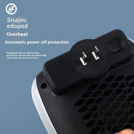Portable Heater Electric Fan Heater Winter heater Small warm air blower For Home Bedroom Office Desktop Warmer Machine
