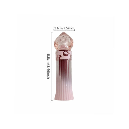Gege Bear Water Light Lip Llaze Set Mirror Lipstick Lip Gloss, Hydrating Moisturizing, Long Lasting, Gift for Lover