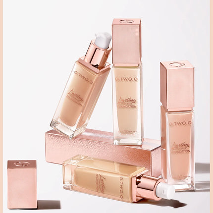 O.TWO.O Foundation Cream Makeup Brush Moisturizing Oil-Free Long-Lasting Waterproof Concealer Full-coverage Foundation Makeup