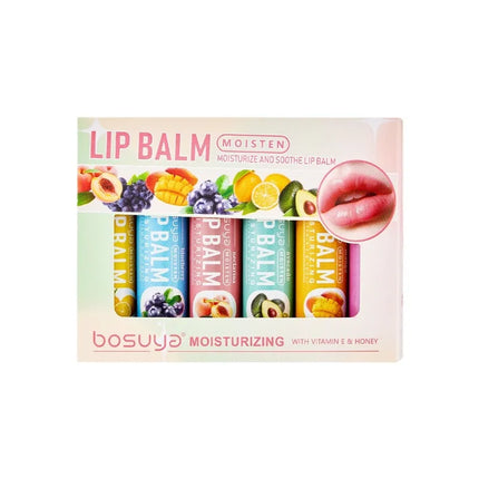 Fruit Flavor Lip Balm Set Moisturizing Lip Care Lip Balm Winter Lip Moisturizing Care Products Beauty and Health Products