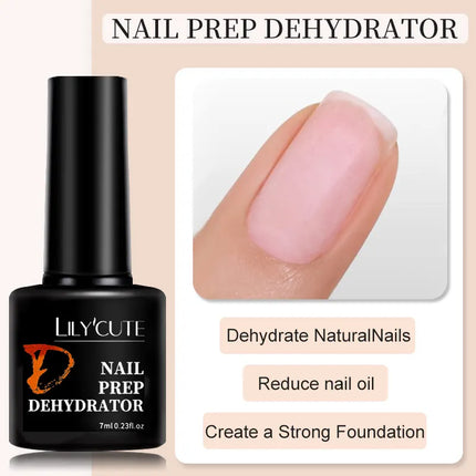 LILYCUTE 7ML Pink Glitter Nail Gel Polish Nude Natural Long Lasting Manicure Soak Off UV LED Nail Art Base Top Coat Gel Varnish