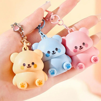Moisturizing Kids Bear Lip Balm Gentle Repair For Chapped Lips Improves Chapping Lip skin Texture Prepares Makeup For Daily Care
