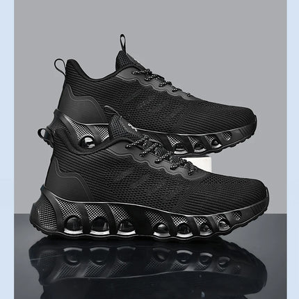 Men's air cushion casual sneakers spring summer lightweight outdoor racing running shoes breathable plus size speed sports shoes