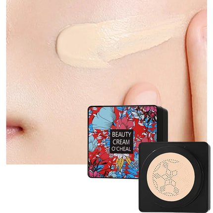 Mushroom Head Air Cushion CC Cream Foundation Concealer Oil-control BB Cream Whitening Face Base Makeup Cosmetics Moisturizing